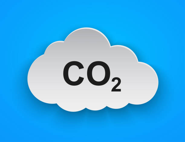 istock CO2 paper cloud icon, smoke pollutant damage, smog pollution concept, environmental pollution, emissions, carbon dioxide formula symbol 1287053517