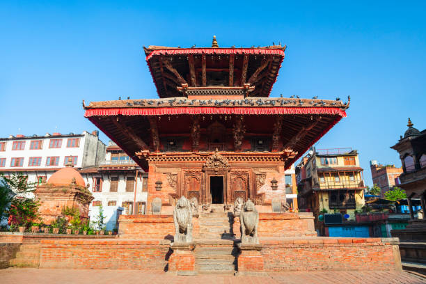 istock Hindu Temple at Patan Durbar Square 1287053520