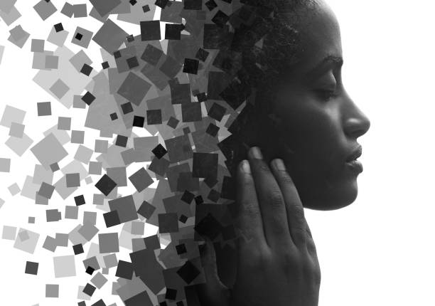 istock Portrait combined with a digital illustration 1287055835