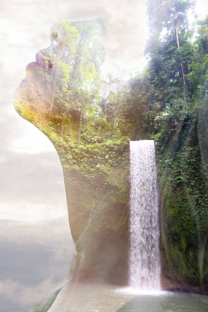 istock Creative photo manipulation of a portrait 1287058266