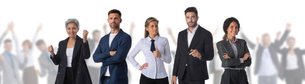 istock Successful excited business people 1287061276