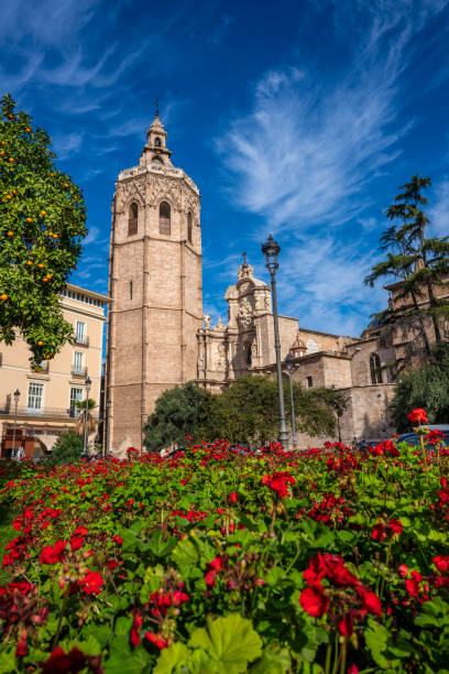 istock El Miguelete Micalet belfry and Valencia Cathedral in Spain 1287068358