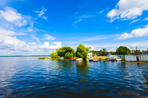 lago plescheevo a pereslavl'šalessky, russia - plescheevo foto e immagini stock