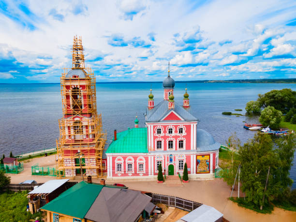 сорок мучеников себасте церкви, переславль-залесский - yaroslavl russia religion church стоковые фото и изображения