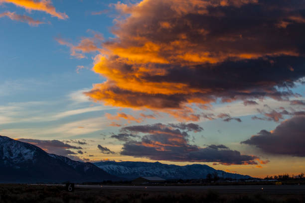 istock Sunrise at Bishop Airport 1287073168
