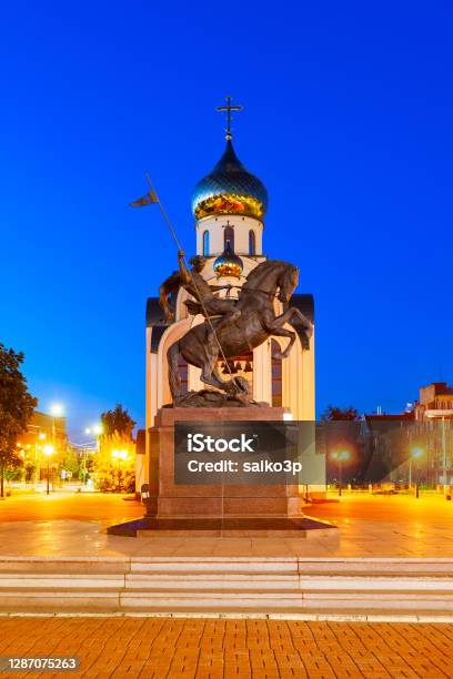 St George Church Victory Square Ivanovo Stock Photo - Download Image Now - Ivanovo - Russia, Ivanovo Oblast, City