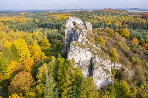 The Great Window, also known as the Large Window, is a group of limestone rocks located in Piaseczno in the Kroczyce, in Zawiercie County, in the Silesia, Poland