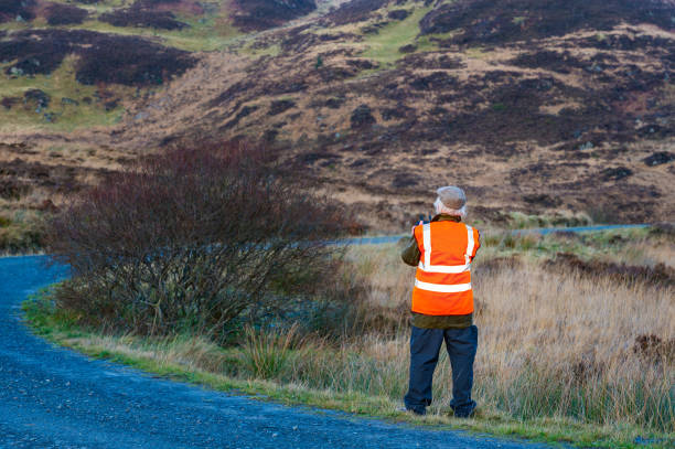 istock One senior man standing beside a dirt road while operating a drone in Dumfries and Galloway south west Scotland 1287078279