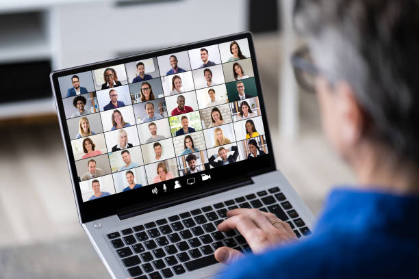 istock Online Business Video Conference 1287080115