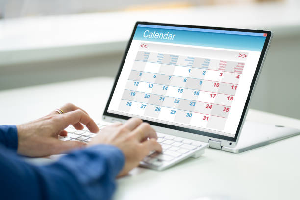 istock Business Appointment Calendar Planner 1287081669