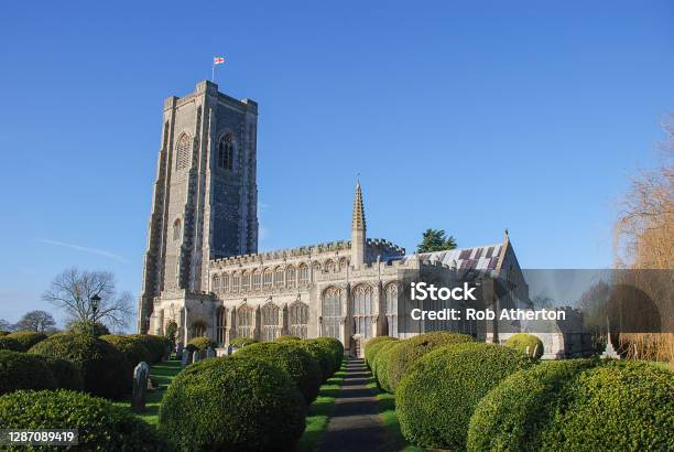 St Peter And St Pauls Church In Lavenham Suffolk Uk Stock Photo - Download Image Now