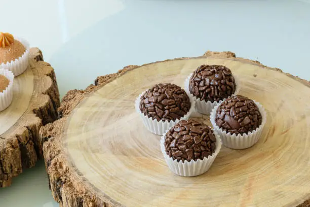 Brigadeiro is a traditional Brazilian sweet served at children's parties. It is a sweet loved by all Brazilians.