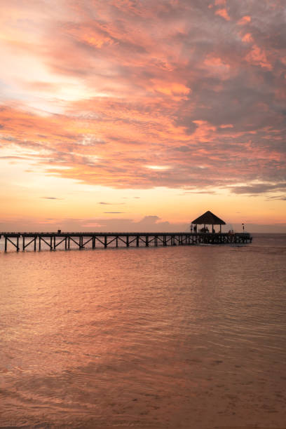 istock Sunset, Helengeli Island, Maldives 1287099003