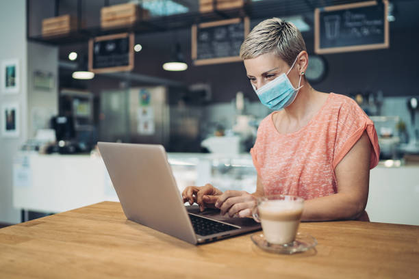istock Small business owner working during the pandemic 1287117376