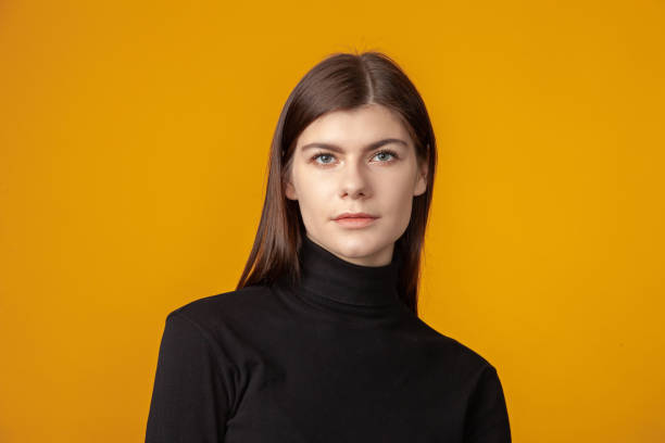 istock Studio portrait of 20 year old woman 1287117607