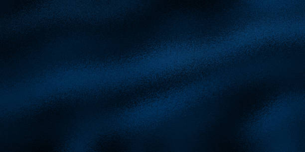 fond bleu marine noir abstract glittering pattern noise dark stained frosted glasstexture - bleu foncé photos et images de collection