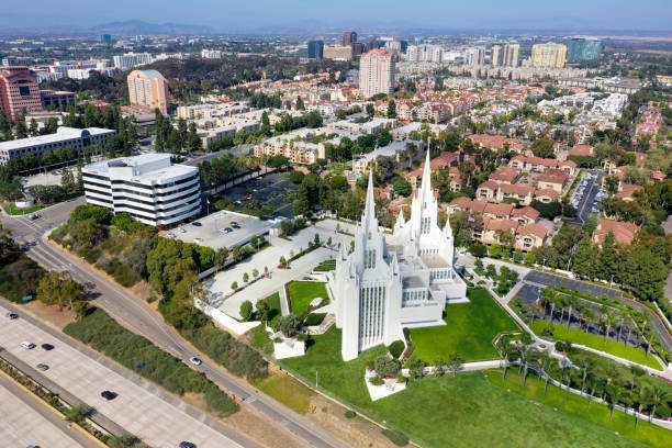 istock San Diego California Temple 1287144980