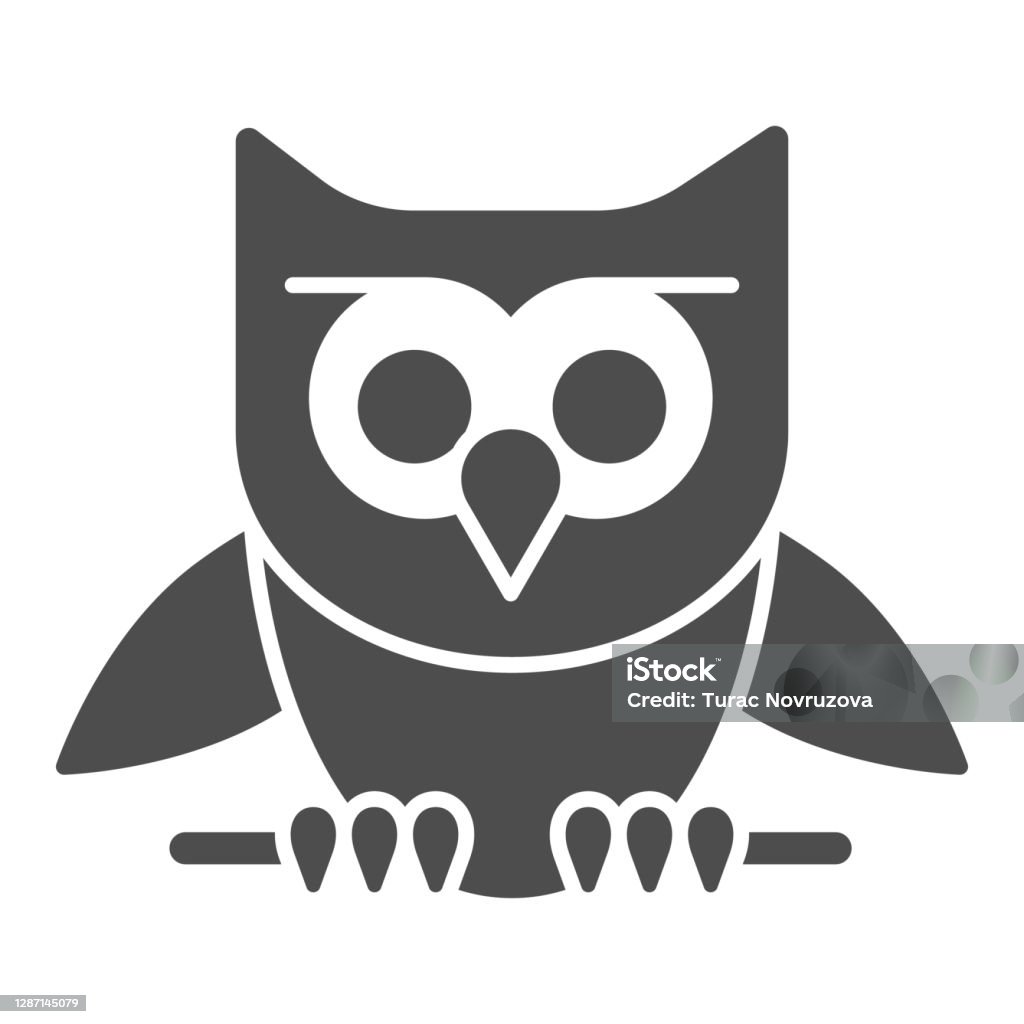 Baykuş şube katı simgesi, cadılar bayramı kavramı, baykuş ve beyaz arka plan üzerinde sopa işareti, mobil konsept ve web tasarımı için glyph tarzı korkunç kuş simgesi tünemiş. Vektör grafikleri. - Royalty-free Amblem Vector Art Baykuş şube katı simgesi, cadılar bayramı kavramı, baykuş ve beyaz arka plan üzerinde sopa işareti, mobil konsept ve web tasarımı için glyph tarzı korkunç kuş simgesi tünemiş. Vektör grafikleri. - Royalty-free Amblem Vector Art