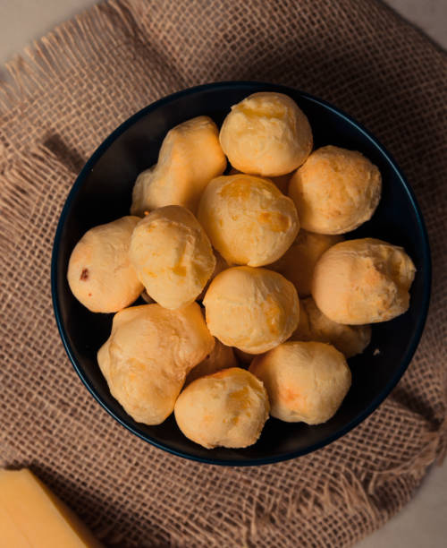 istock Brazilian snack callled cheese bread 'pao de queijo' 1287145748