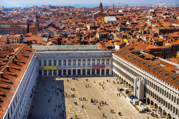 istock Saint Mark's Square Piazza Neighborhoods Venice Italy 1287150266