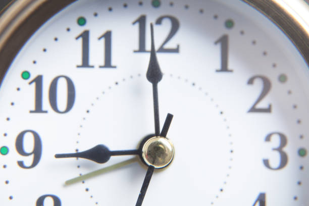 istock Closeup shot. Alarm clock. Time. Business 1287172680