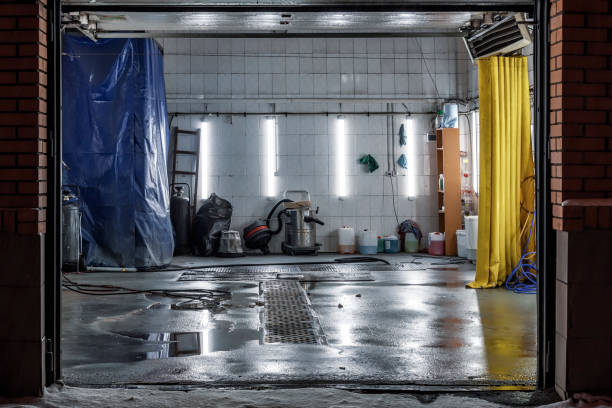 istock Car wash is ready to wash your car. 1287173618