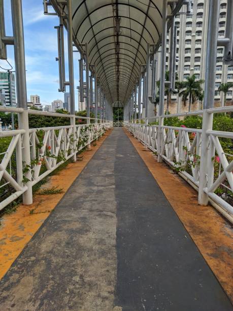 istock Of passing Bridges that people rarely use around them 1287175923