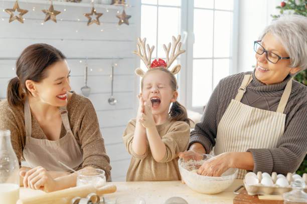 istock Cooking Christmas cookies 1287178551