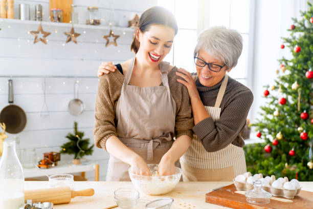 istock Cooking Christmas cookies 1287178569