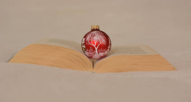 istock a book for Christmas on a white background 1287178737