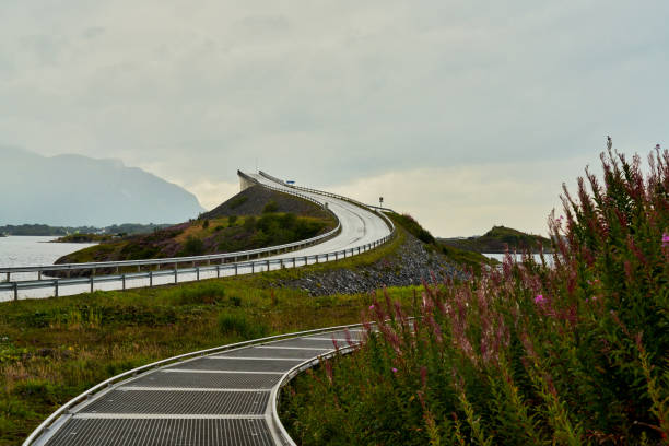 istock Atlanterhavsveien bridge and footbridge in norway 1287182152