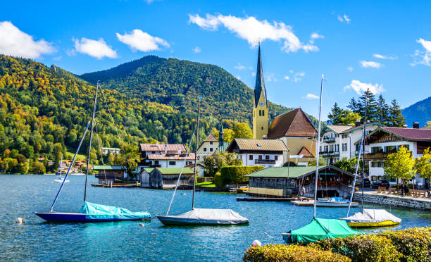 istock famous Tegernsee lake in Bavaria 1287185884