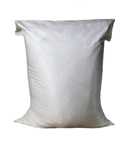 istock Big blank bulky on white package with product on a isolated background . Ready for shipping, delivery and sale. 1287190301