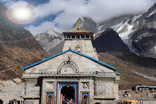 istock Beautiful temple click kedarnath mahadev Uttarakhand india 1287190607
