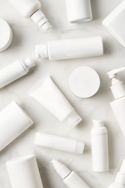 istock Bunch of assorted skin care products on table 1287190834