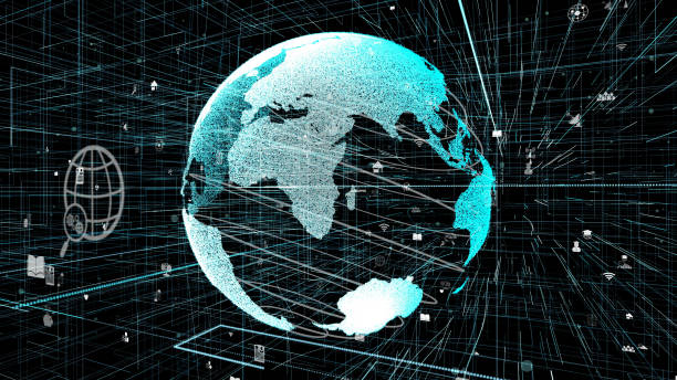 istock Global online internet network and internet of things IOT concept 1287193126