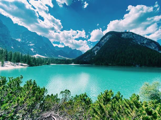 istock View of Braies Lake 1287201846