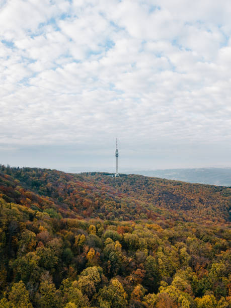 istock View of the Avala tower in autumn 1287203379