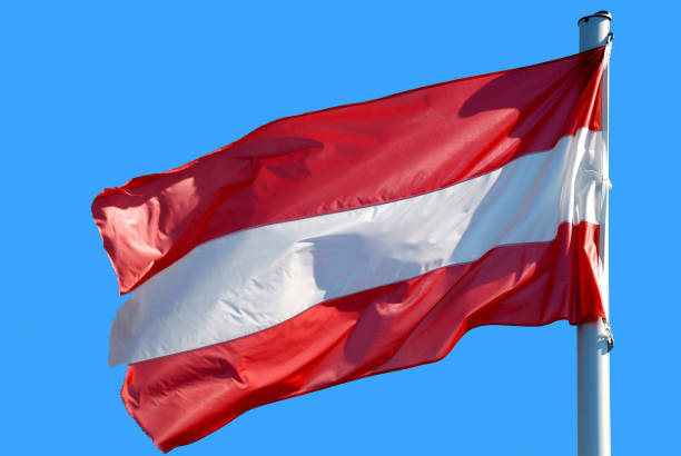 istock National flag of Austria. 1287206573