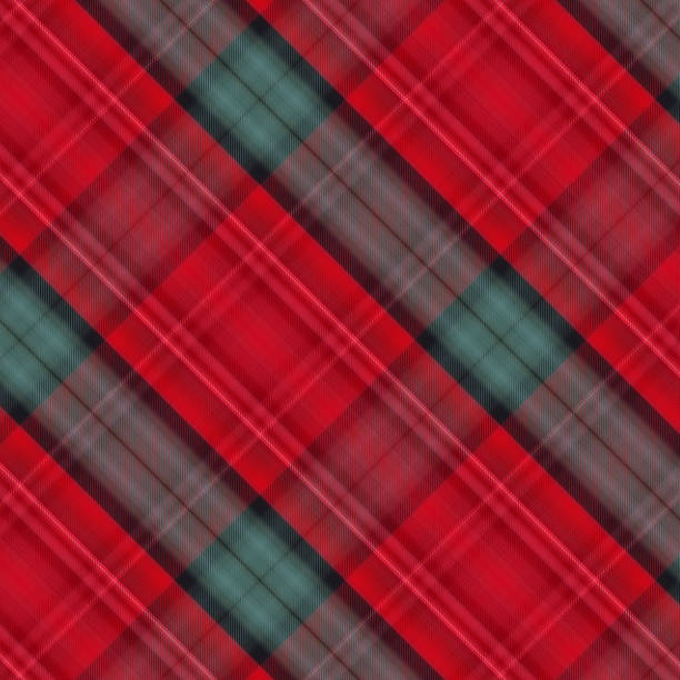 istock Plaid diagonal Pattern. Tartan colorful Background. Raster illustration. 1287211898