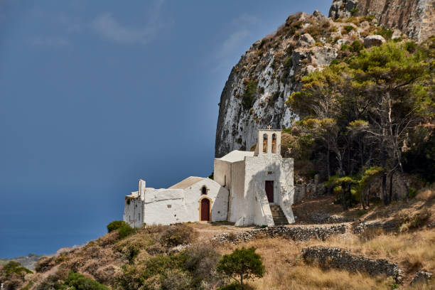 istock Kaladi Rock, Kythera, Greece 1287212762