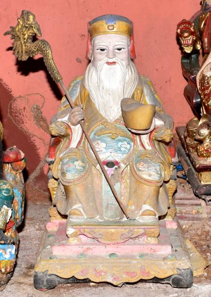 istock Traditional statue of worship at a Chinese temple 1287217618