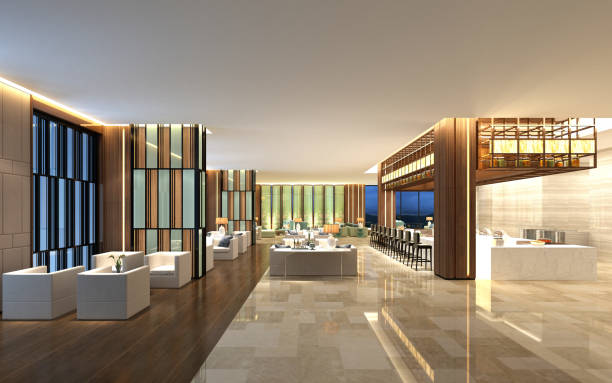 istock 3D render of cafetaria and restaurant 1287223527