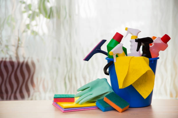 istock cleaning products on window background 1287223657