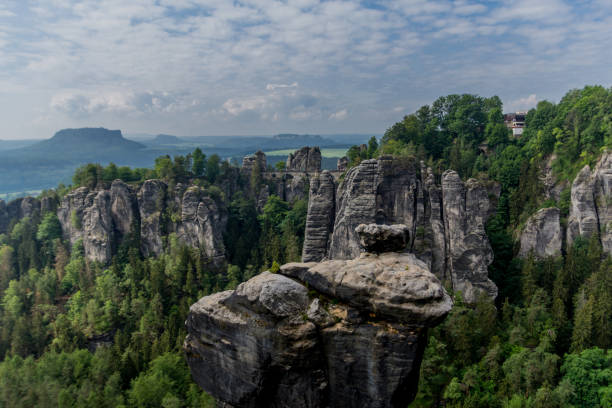 istock Exploration tour through the saxon switzerland on diffenrent Places - Saxony/Germany 1287224155