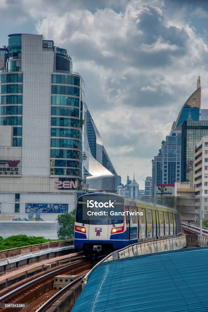 Bts With Skyscraper Bangkok Thailand Stock Photo Download Image Now Bts With Skyscraper Bangkok Thailand Stock Photo Download Image Now