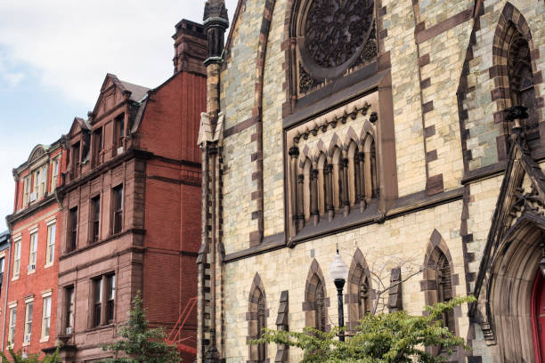 istock mount vernon place section of Baltimore Maryland architecture 1287242446
