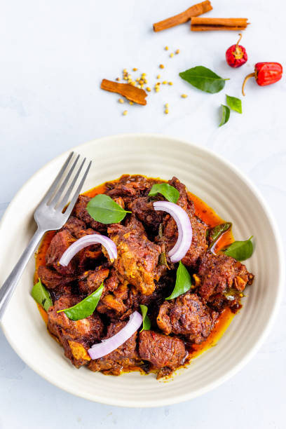 istock Indian Style Lamb Masala Vertical Directly Above Photo 1287242463