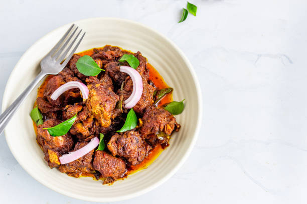 istock Indian Lamb Masala Top Down Photo 1287246519