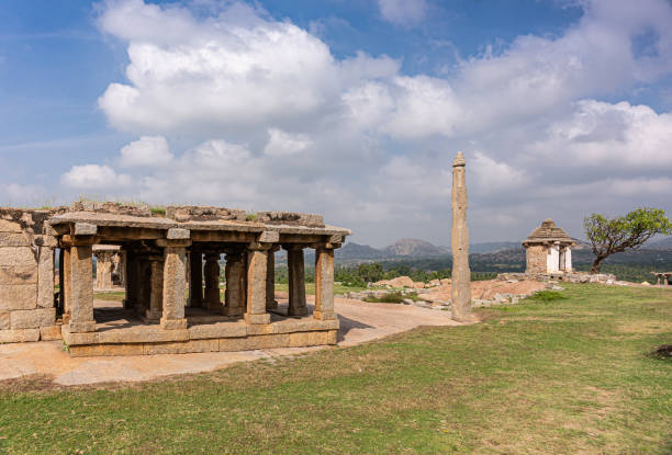 istock ruins at Moola Virupaksha temple, Hampi, Karnataka, India. 1287246545